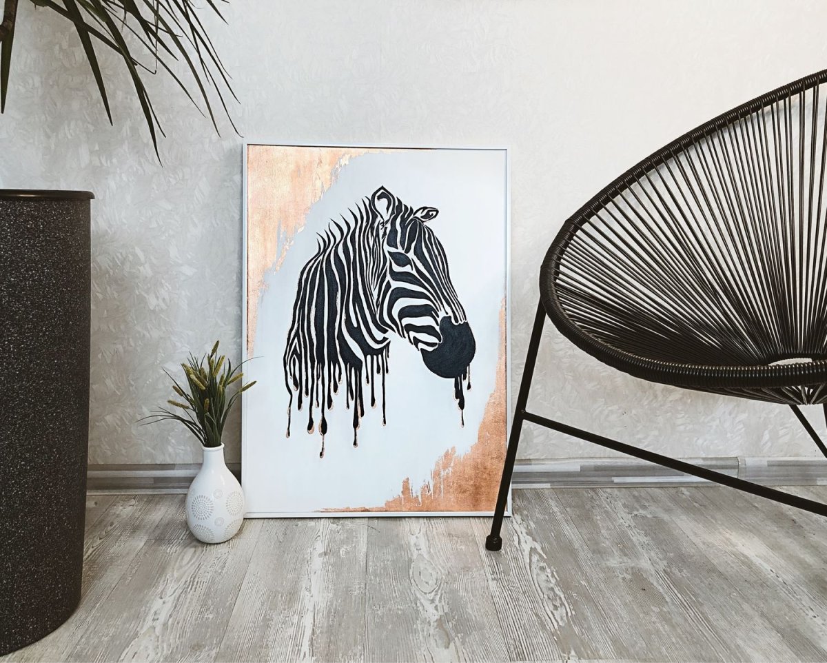 Интерьерная картина Зебра