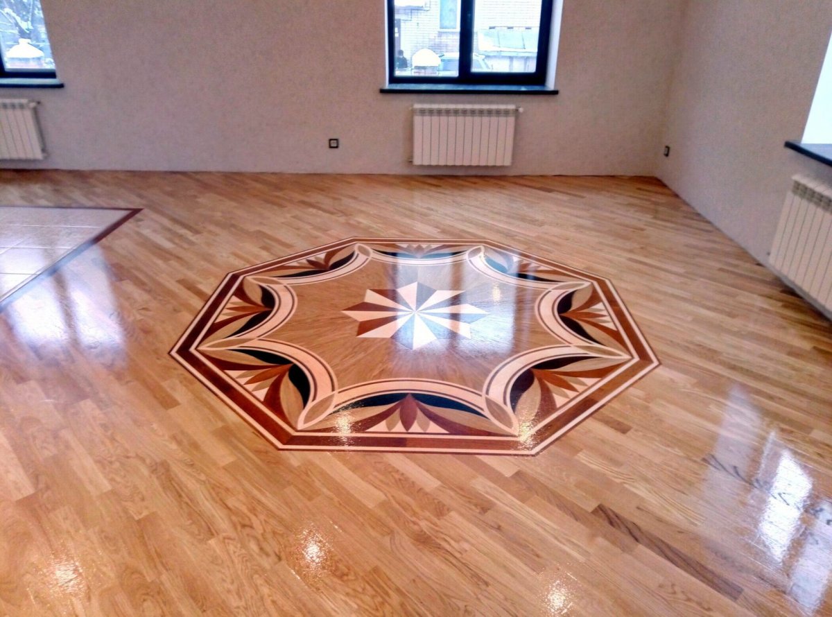 Художественная укладка паркета