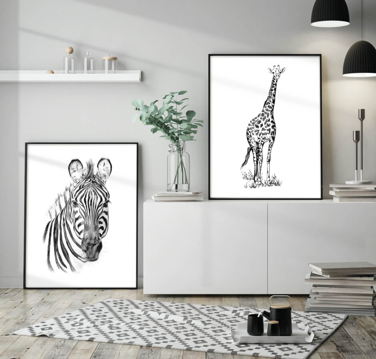 Интерьерная картина Зебра