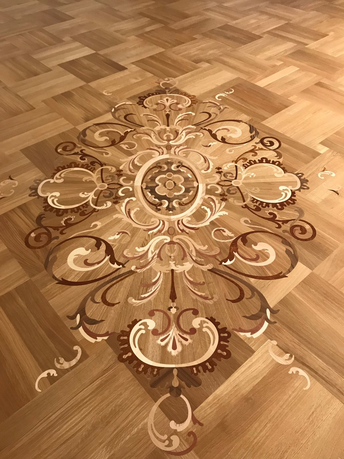 Мозаичный паркет