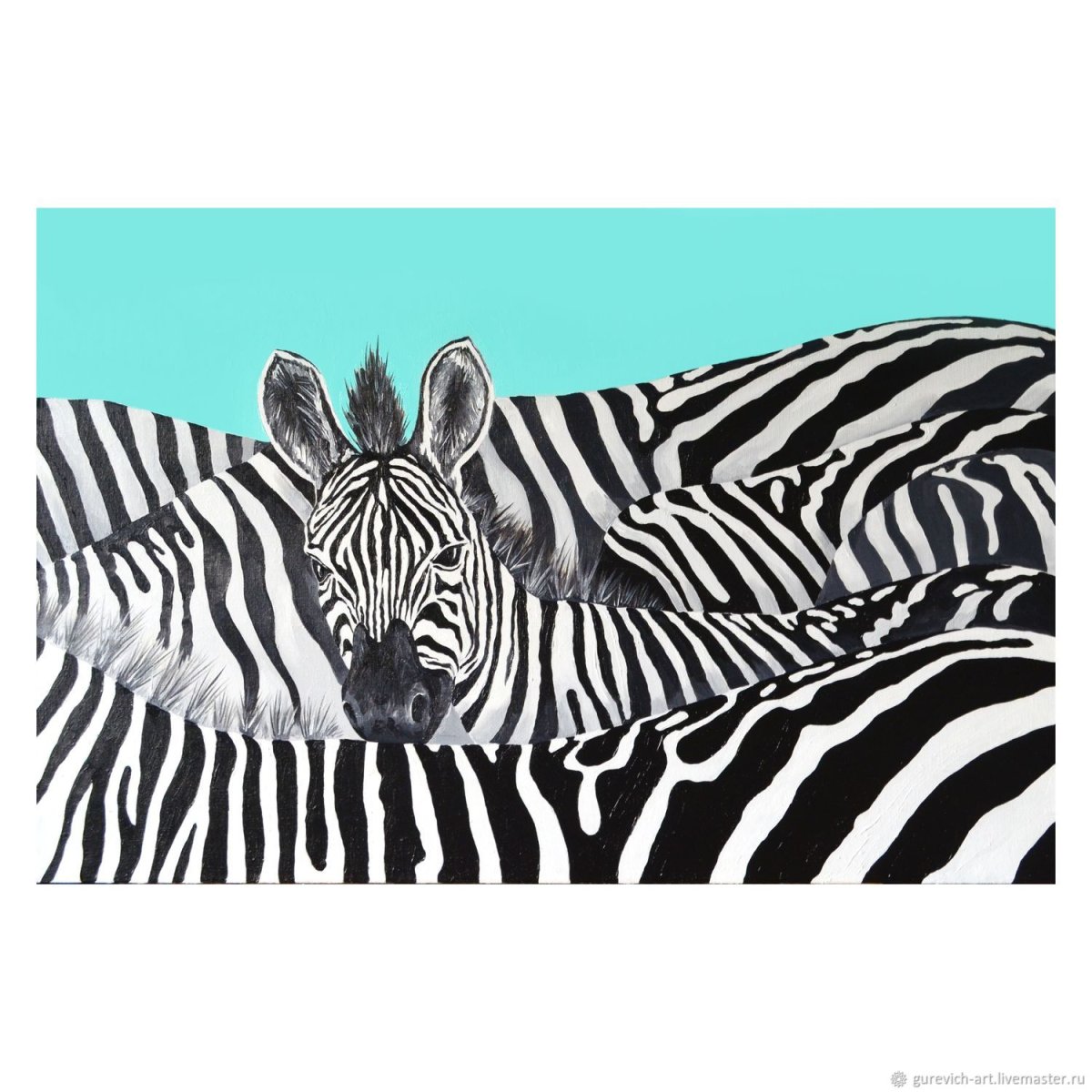 Декор Зебра в интерьере