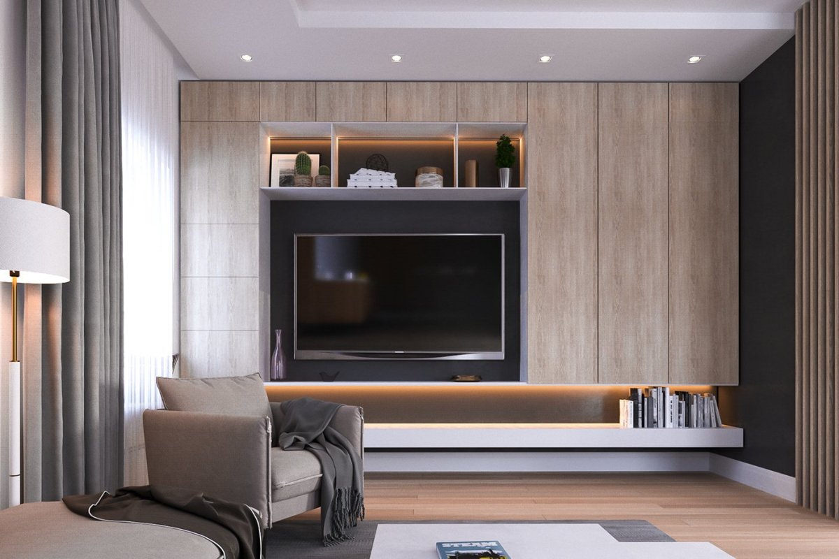 Телевизор во всю стену