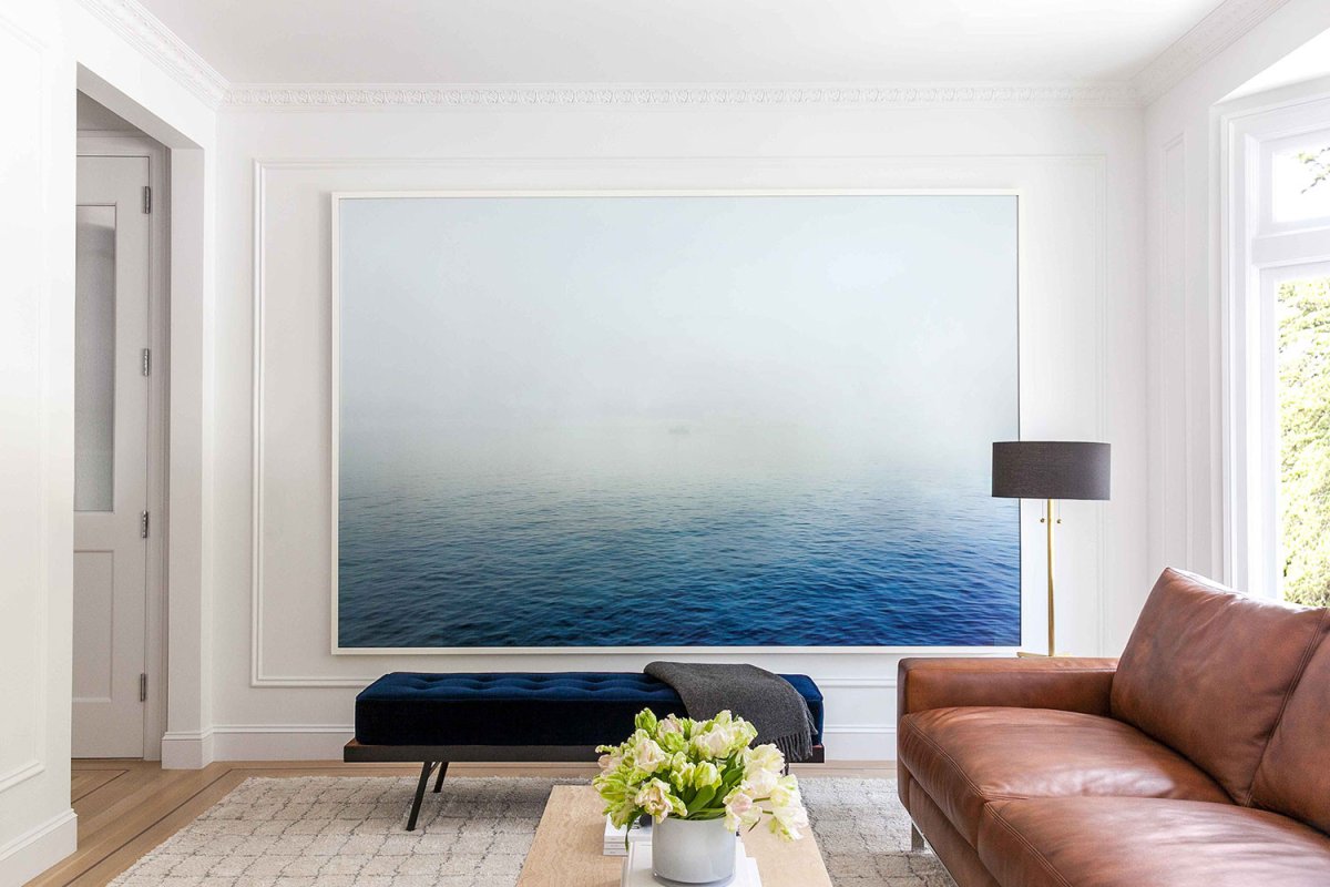 ТВ зона в гостиной