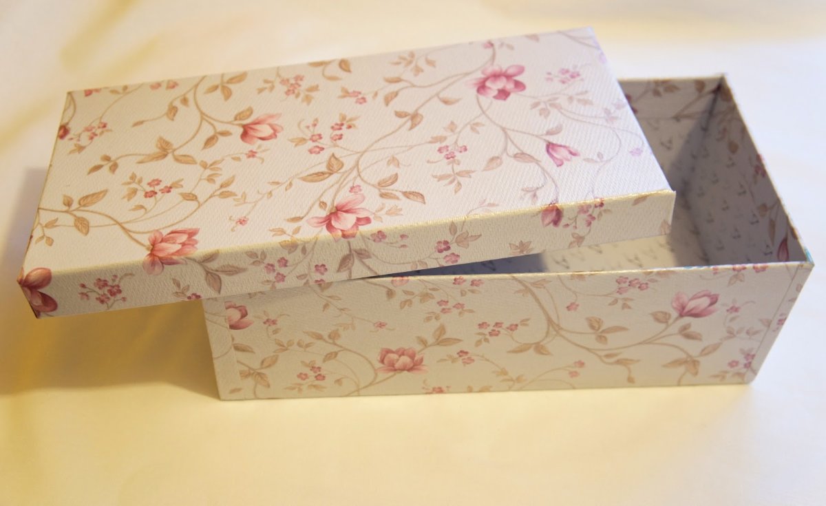 Коробки для хранения обтянутые тканью