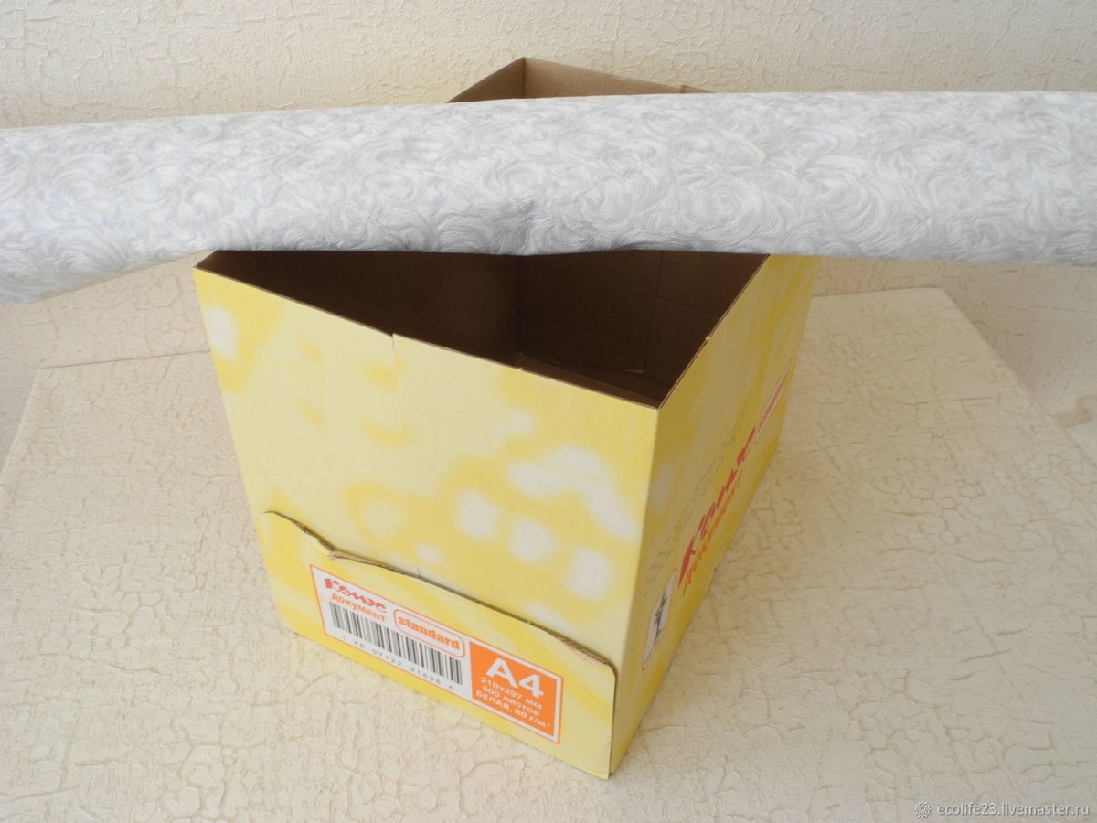 Декупаж коробок картонных