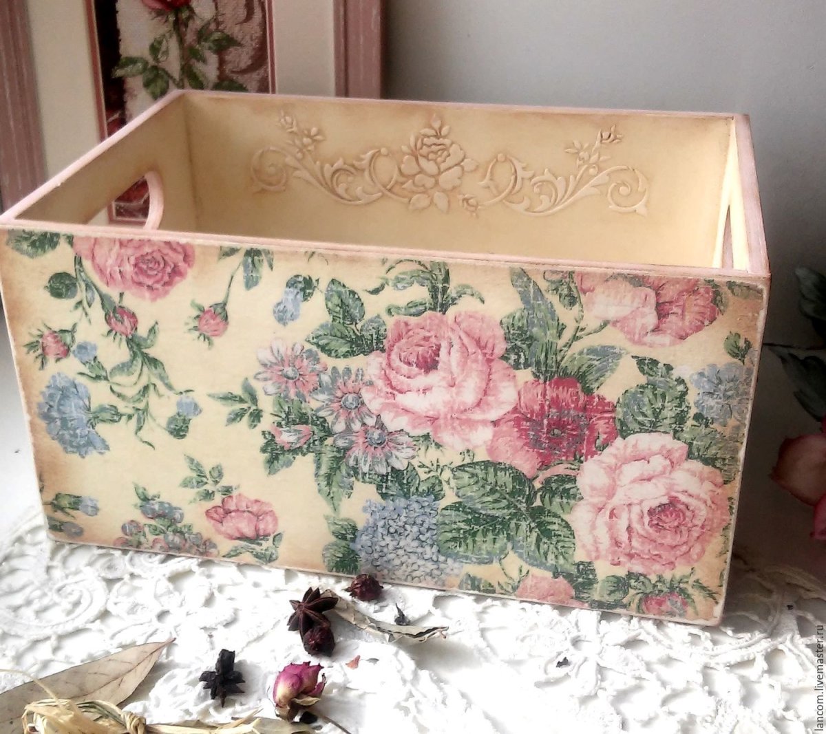 Декор обувных коробок