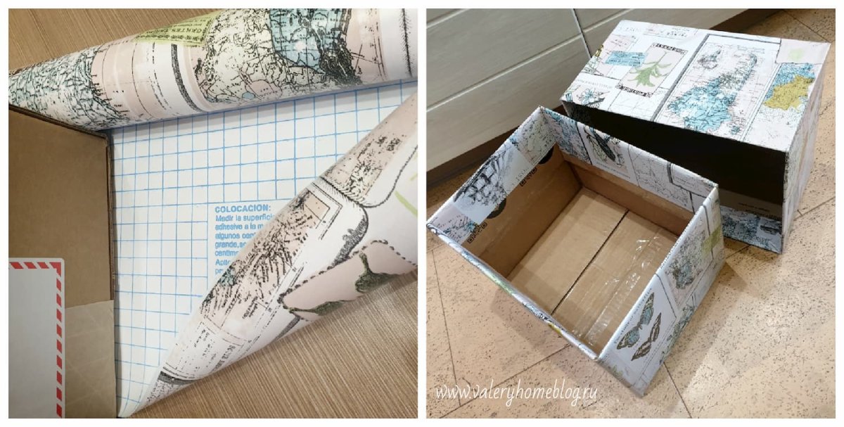 Бумага для обклеивания коробок