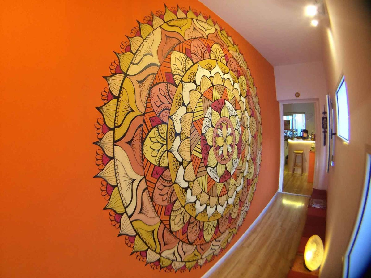 Мандала макраме