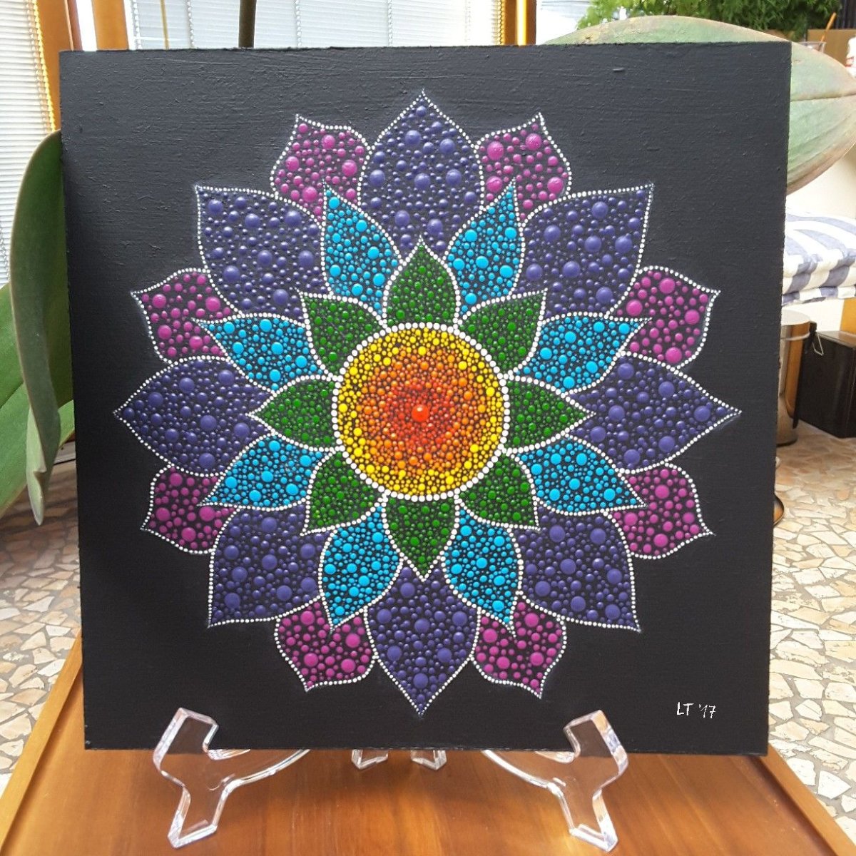 Мандала в интерьере