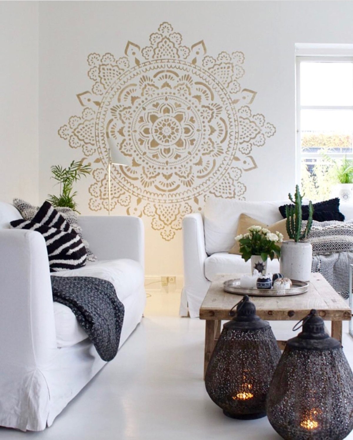 Панно из мандал