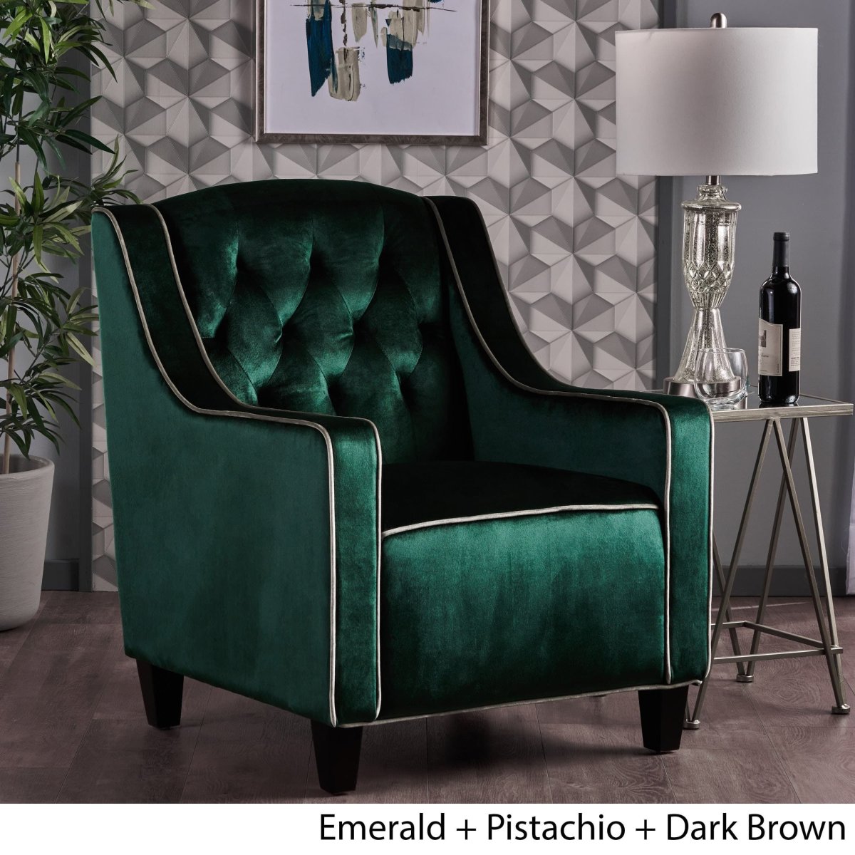 Green Velvet кресло
