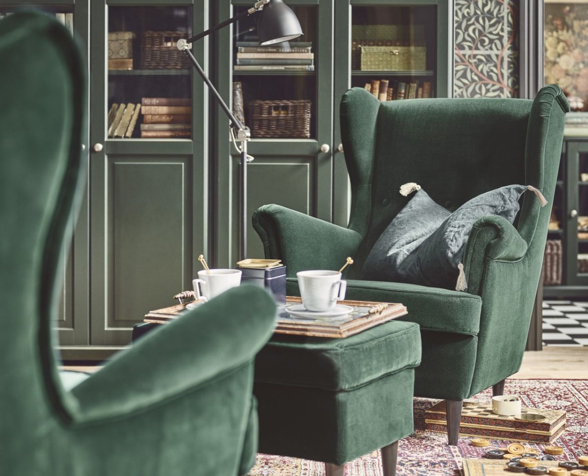 Кресло Meridian, изумрудный