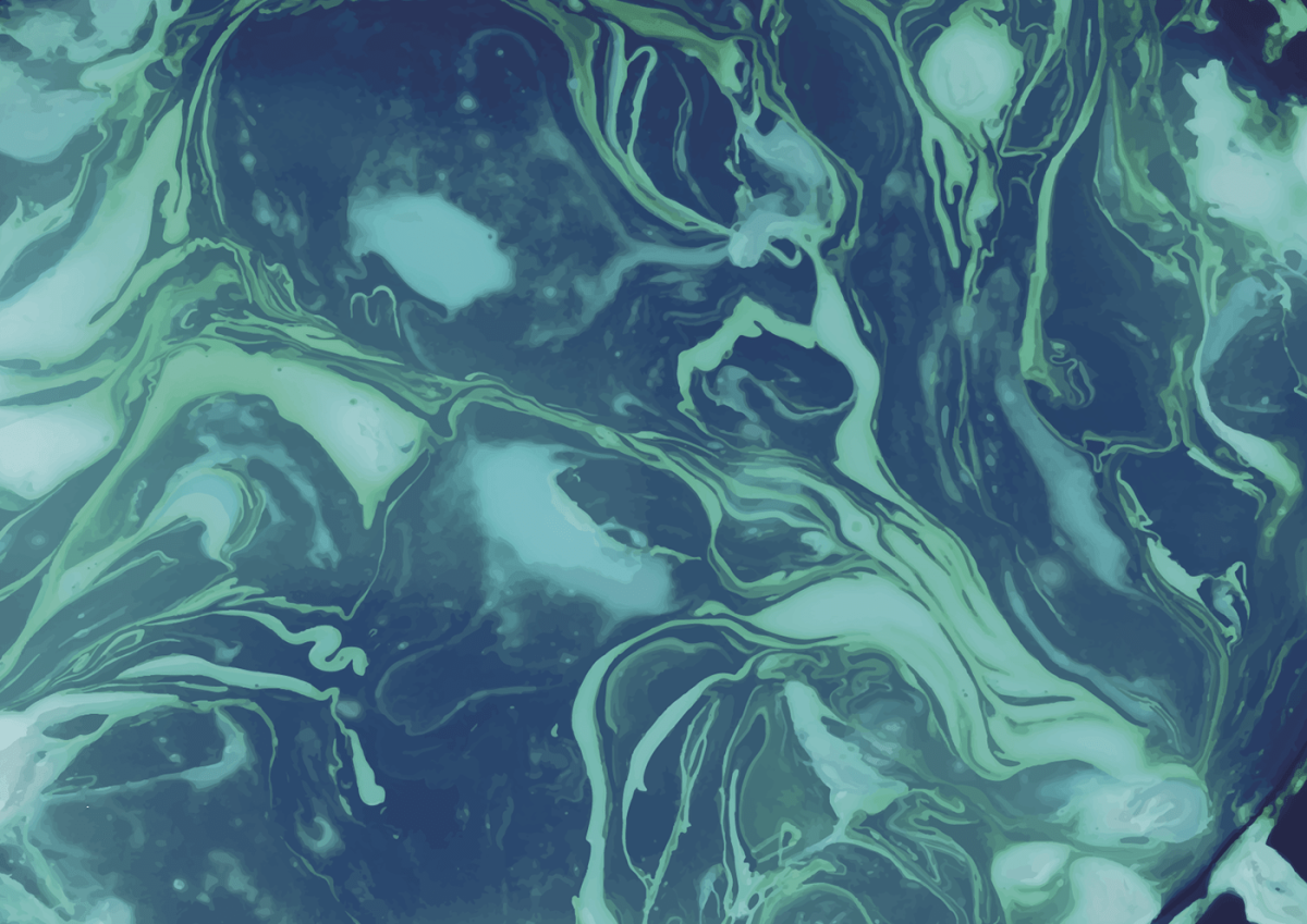 Ноутбук бирюзового цвета