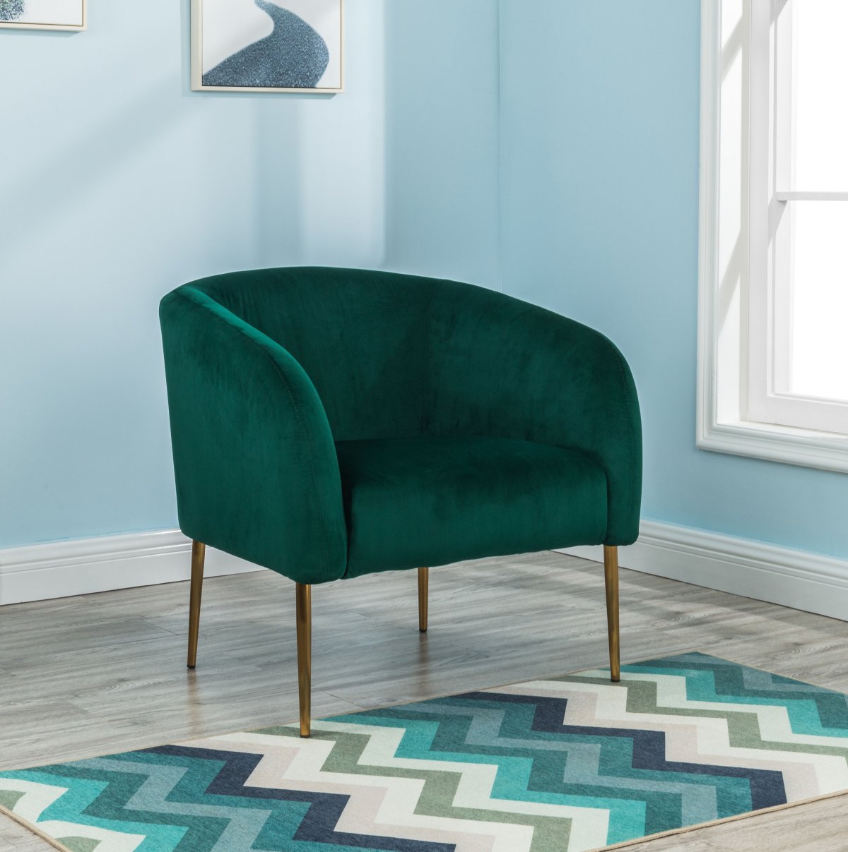 Кресло Томас Zara Izumrud