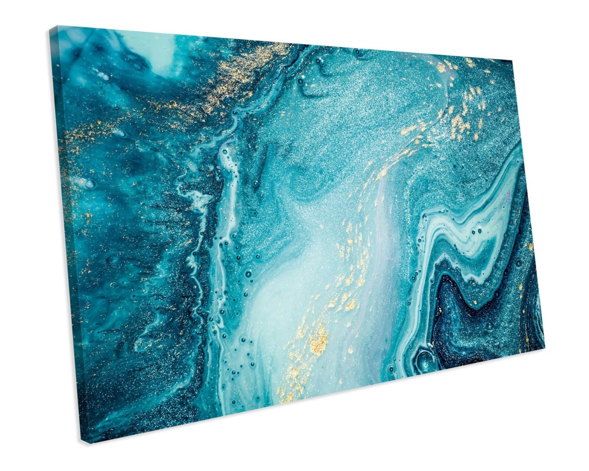 Мрамор бирюза золото