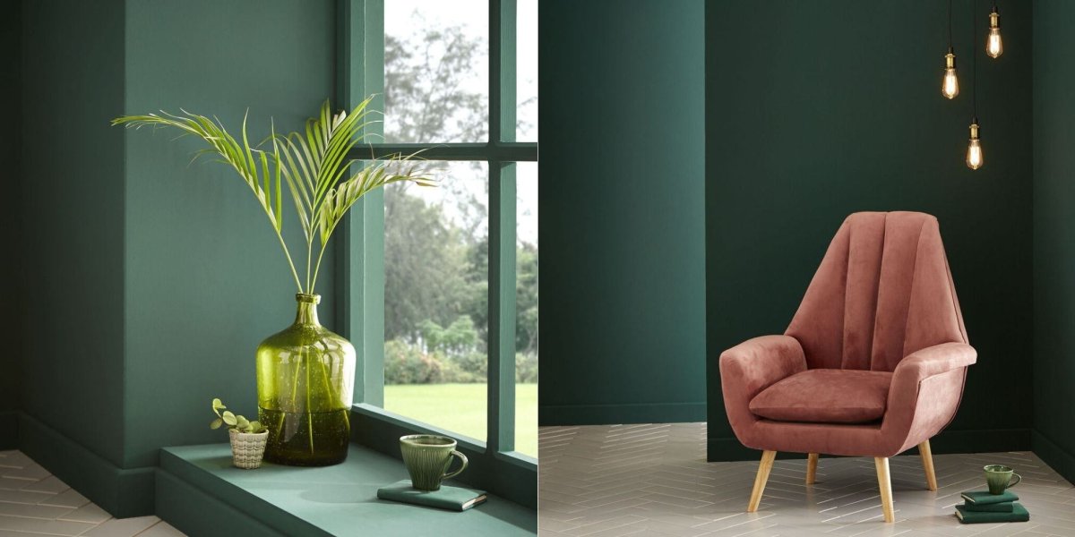 Диван Бартон изумрудном цвете