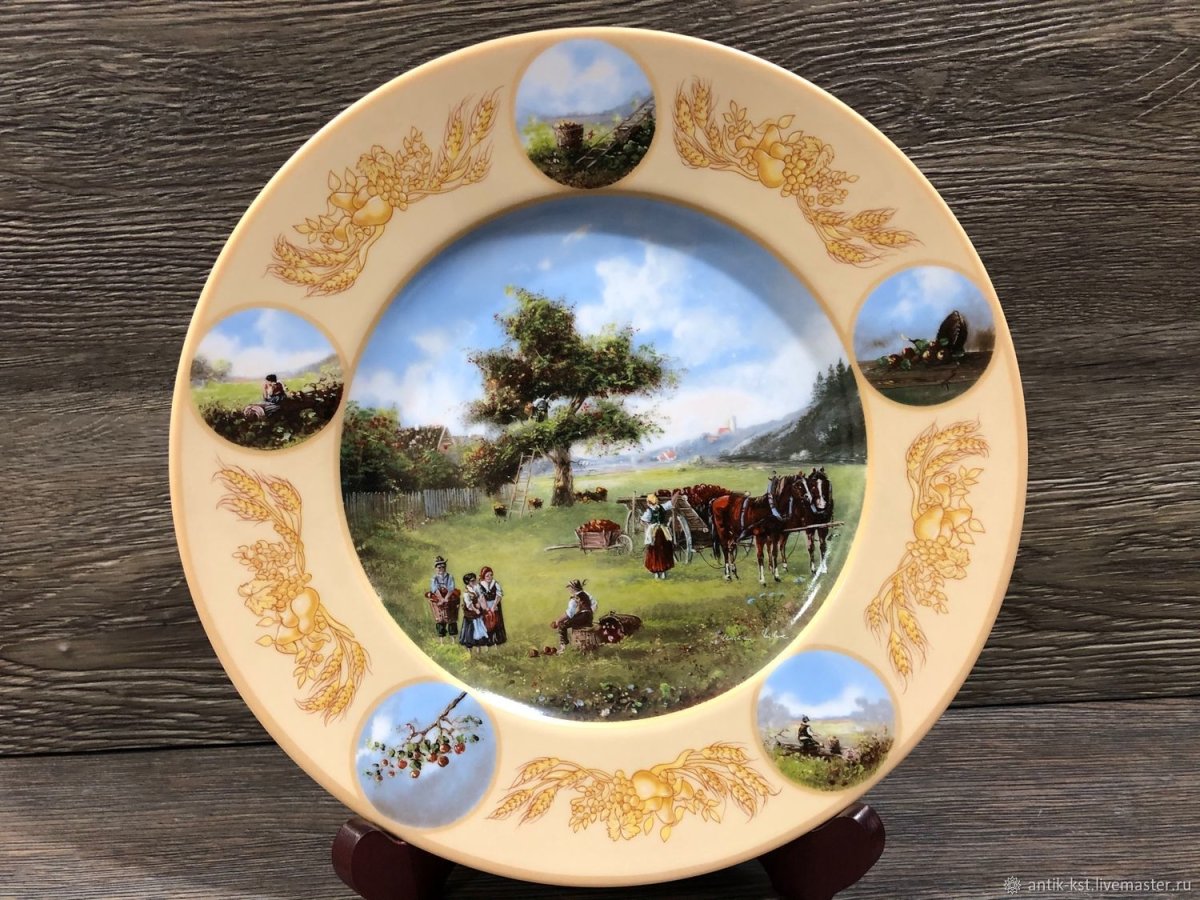 Винтажные тарелки. Англия. Royal Worcester