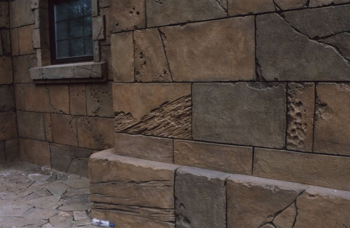 Архитектурный бетон под камень