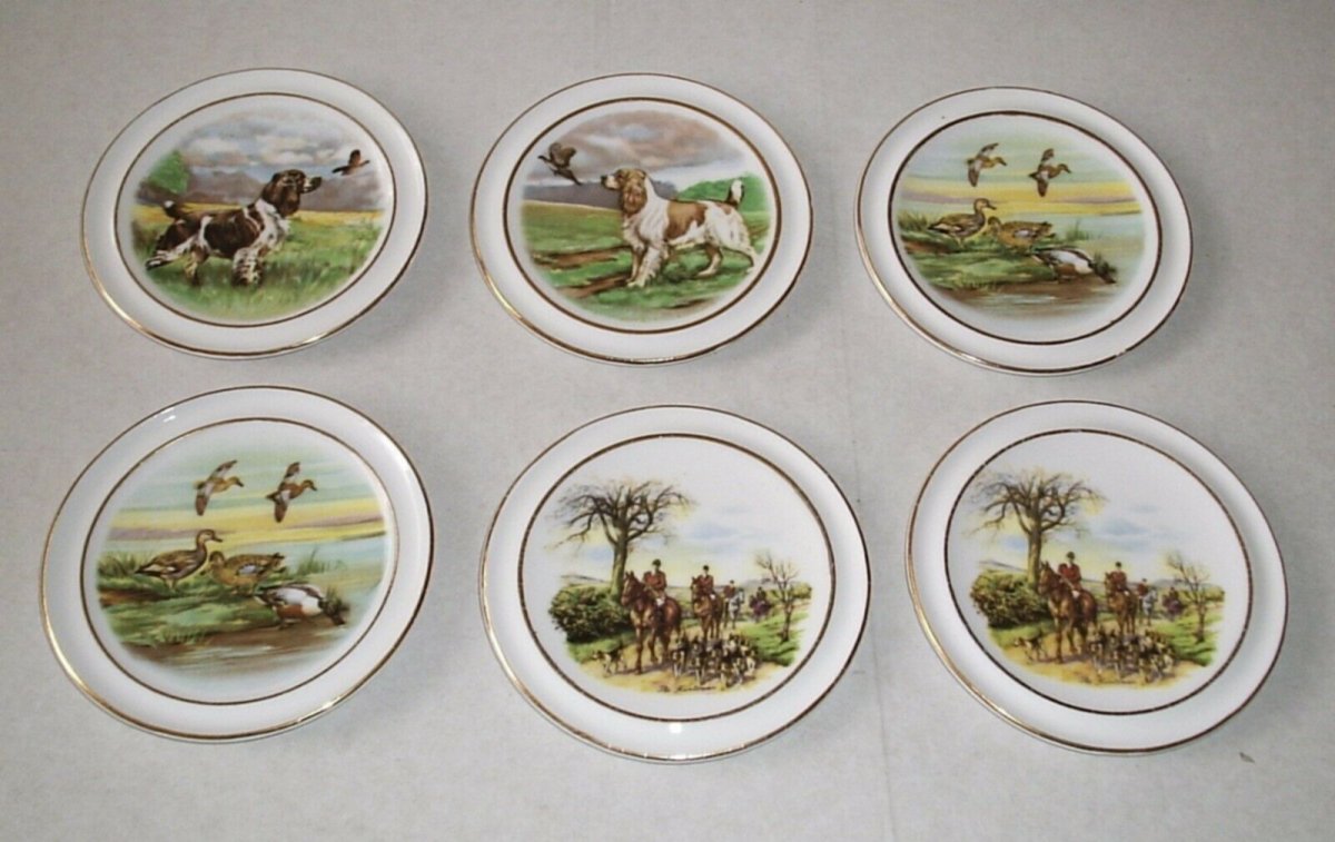 Антиквариат настенные тарелки