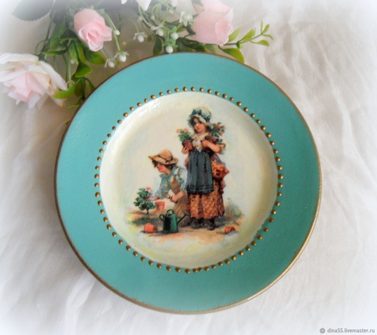 Декоративная тарелочка