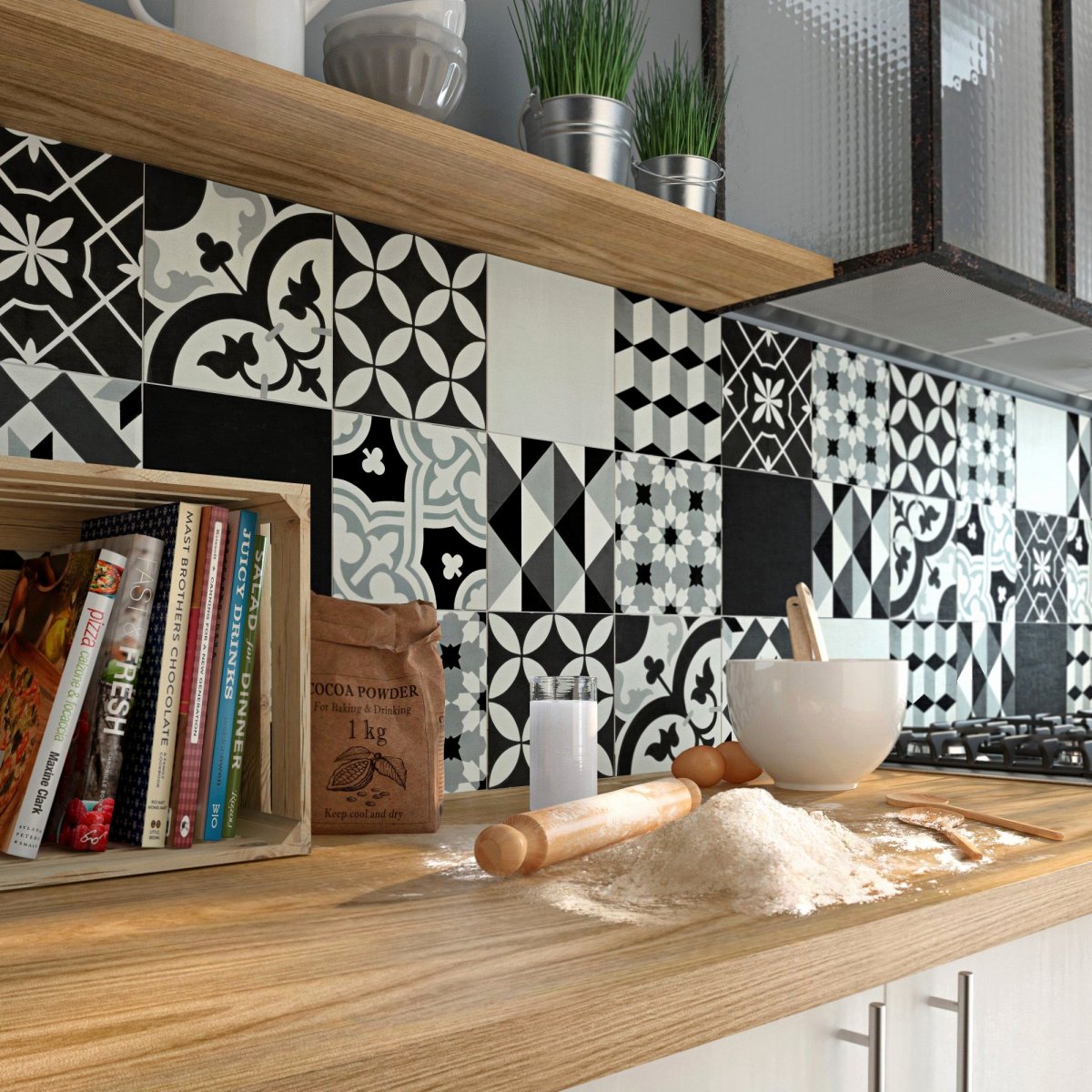 Фартук в стиле пэчворк