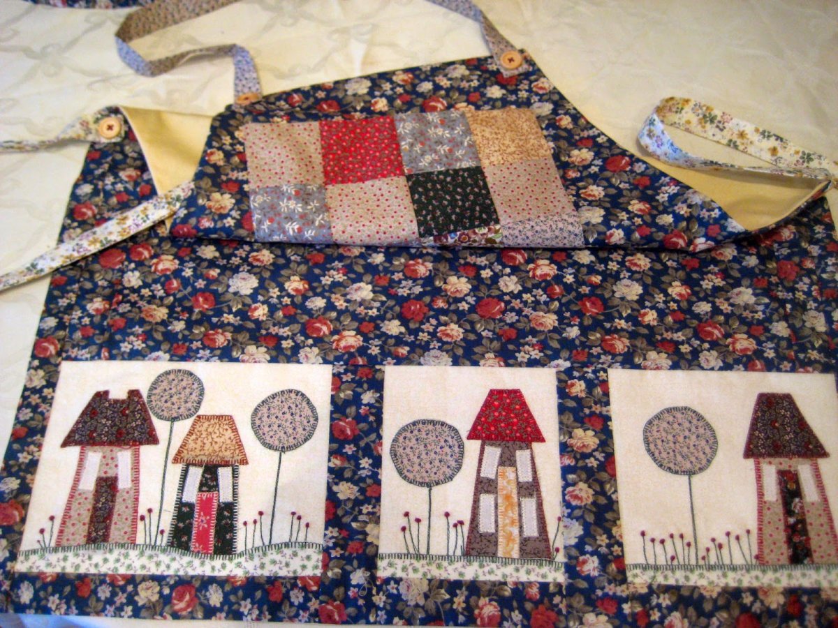 Фартук лоскутное шитье