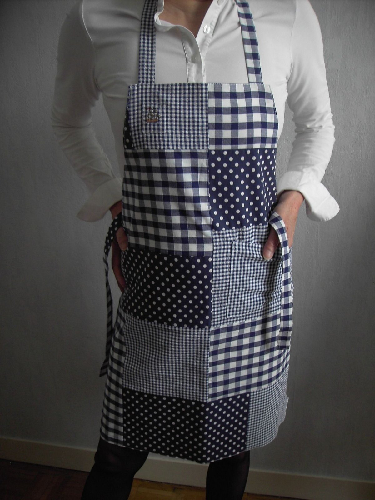 Передник в стиле пэчворк