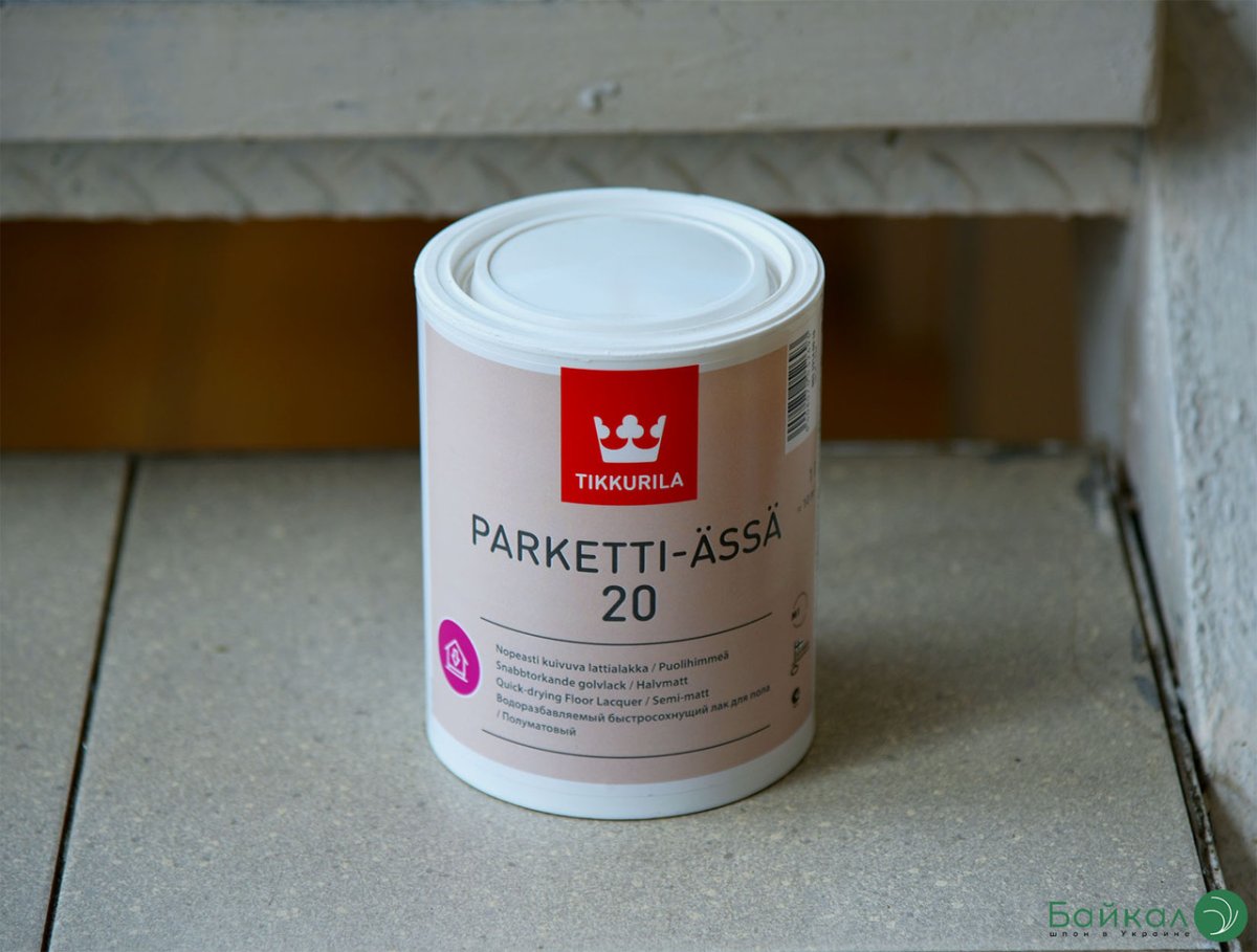 Лак Тиккурила Паркетти Ясся