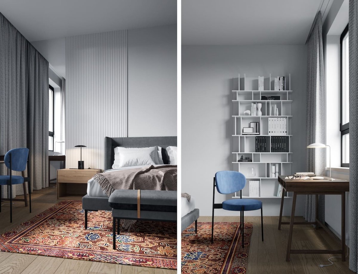 Модные цвета в интерьере 2022