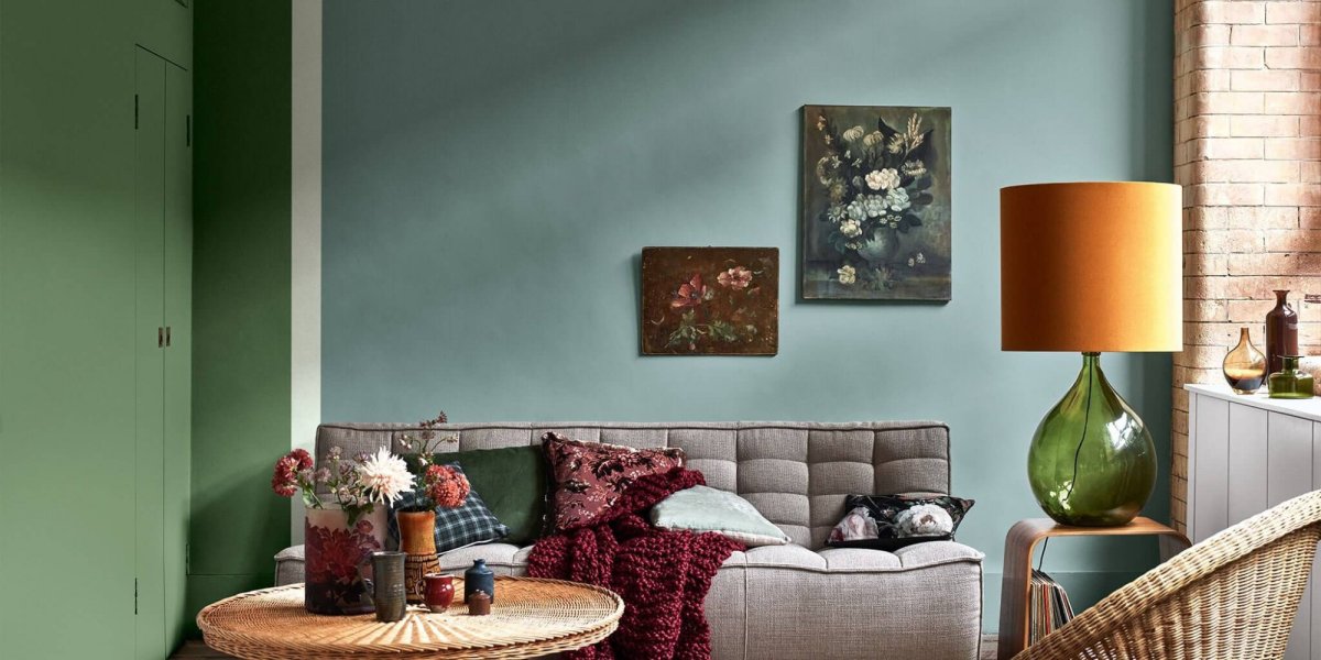 Модные цвета окраски интерьера