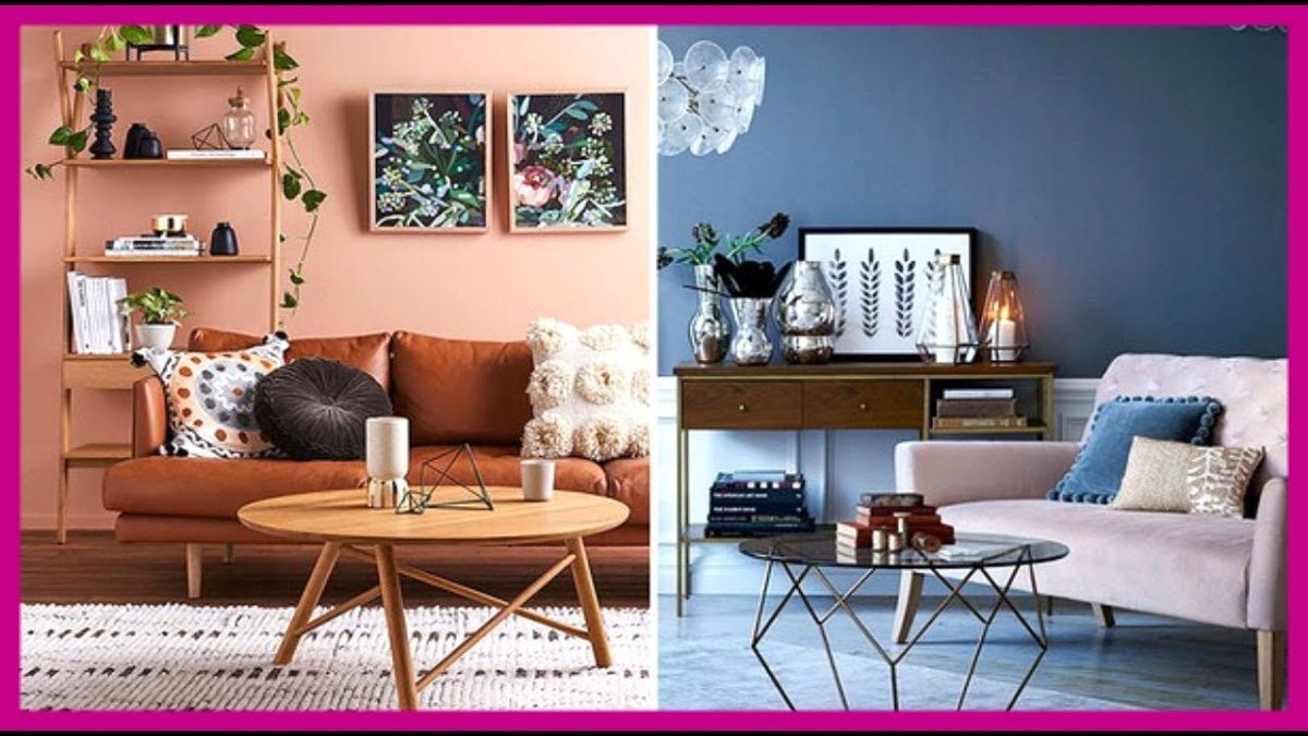 Цвет стен в гостиной