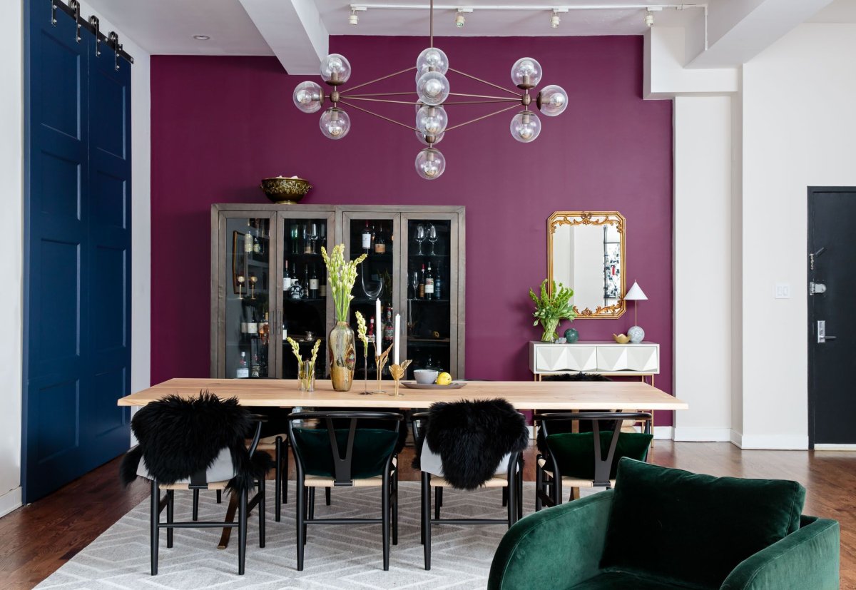 Пантон 2019 в интерьере