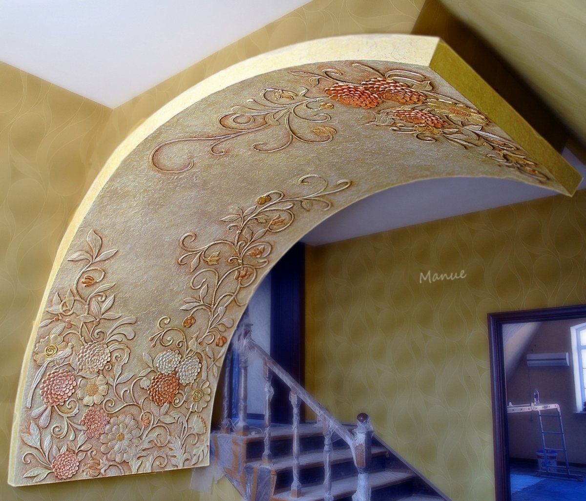 Лепнина и молдинги в интерьере