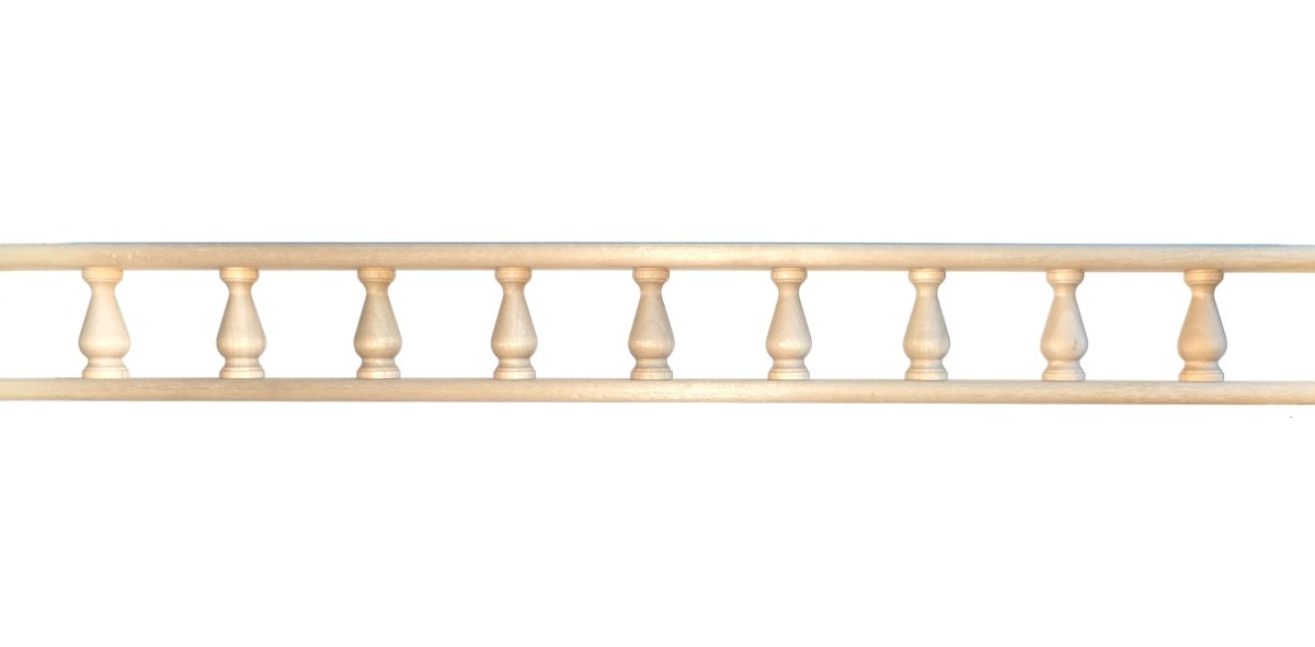 Балясины из дерева крашенные