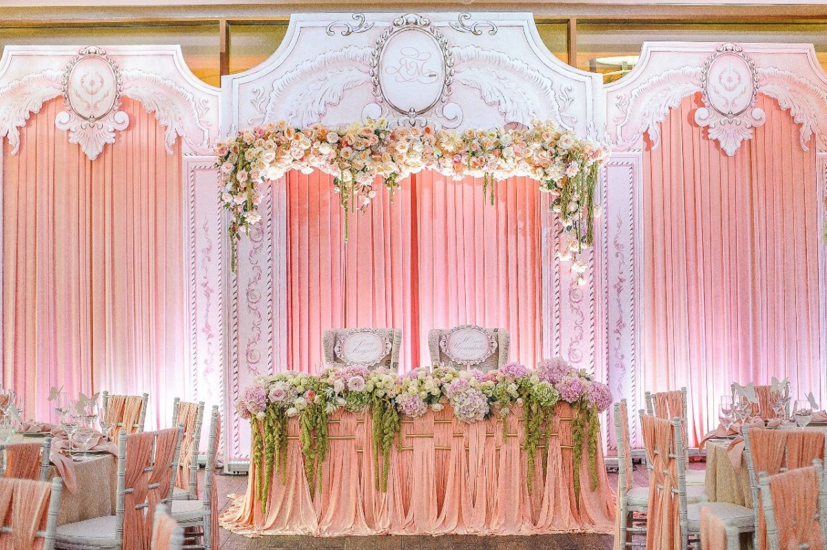 Декор свадьбы 2020