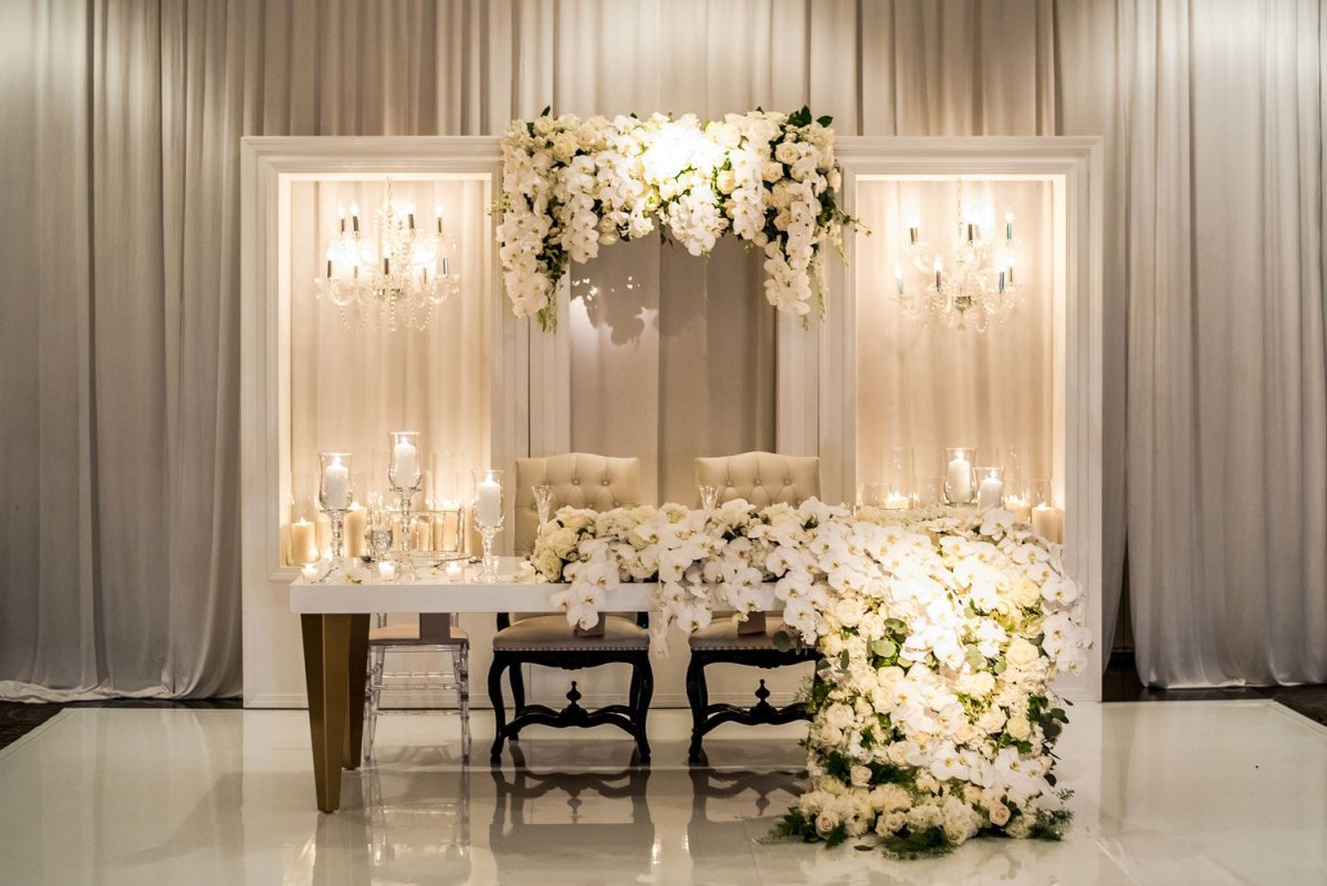 Свадебный стол