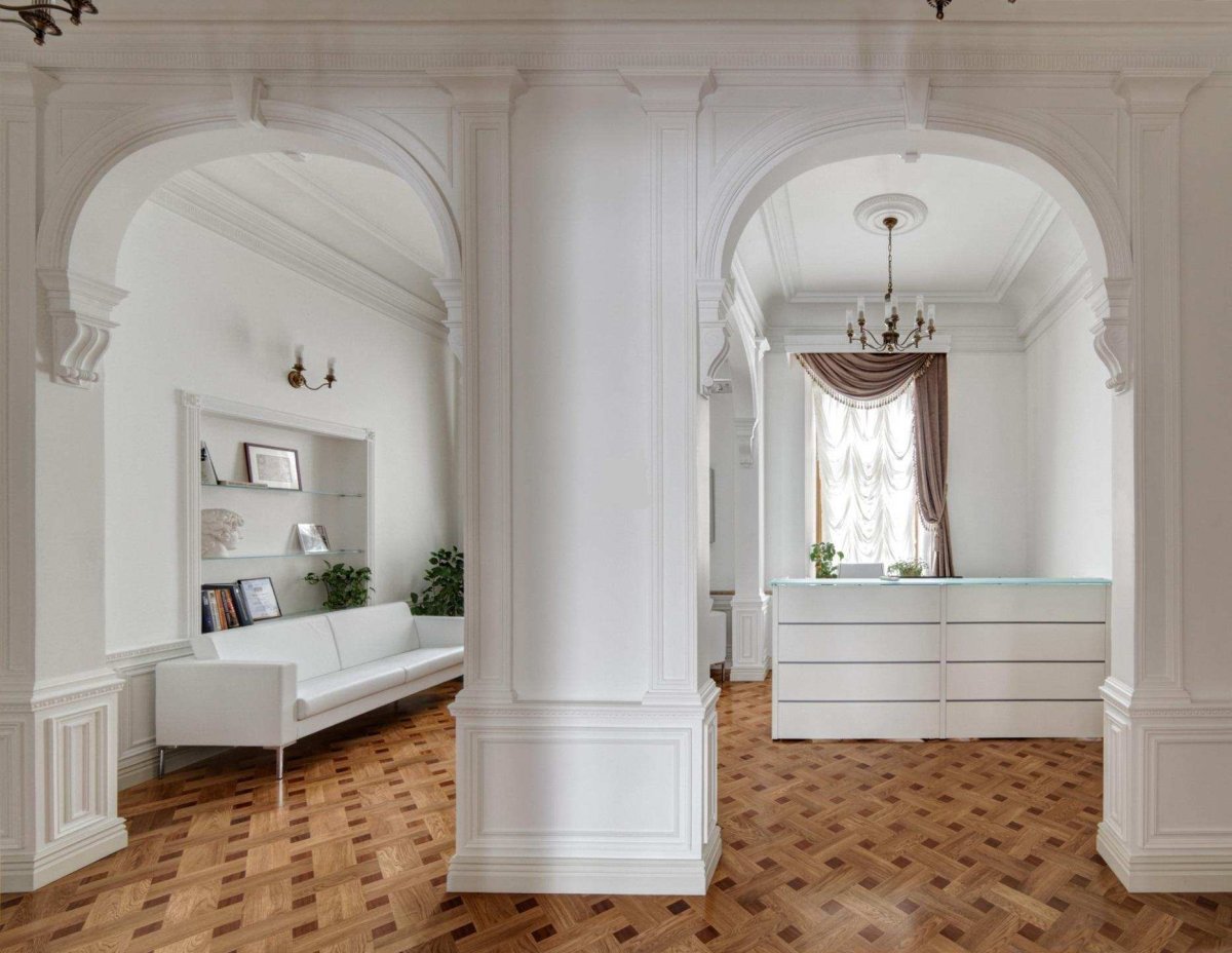 Межкомнатные арки с колоннами