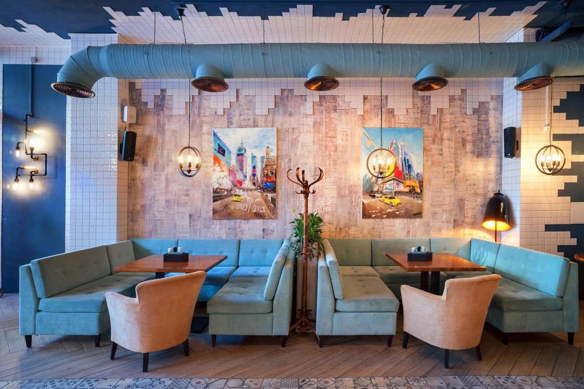 Интерьер кофейни