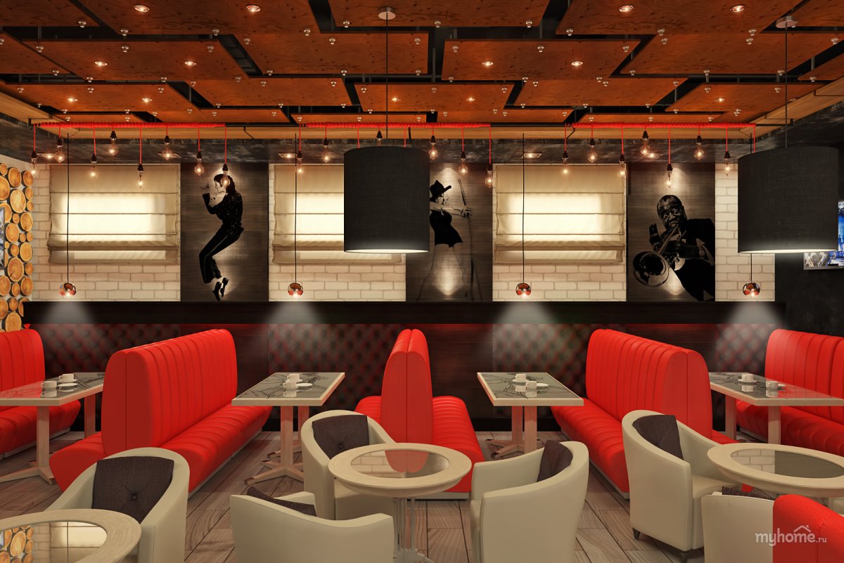 Интерьер кафе