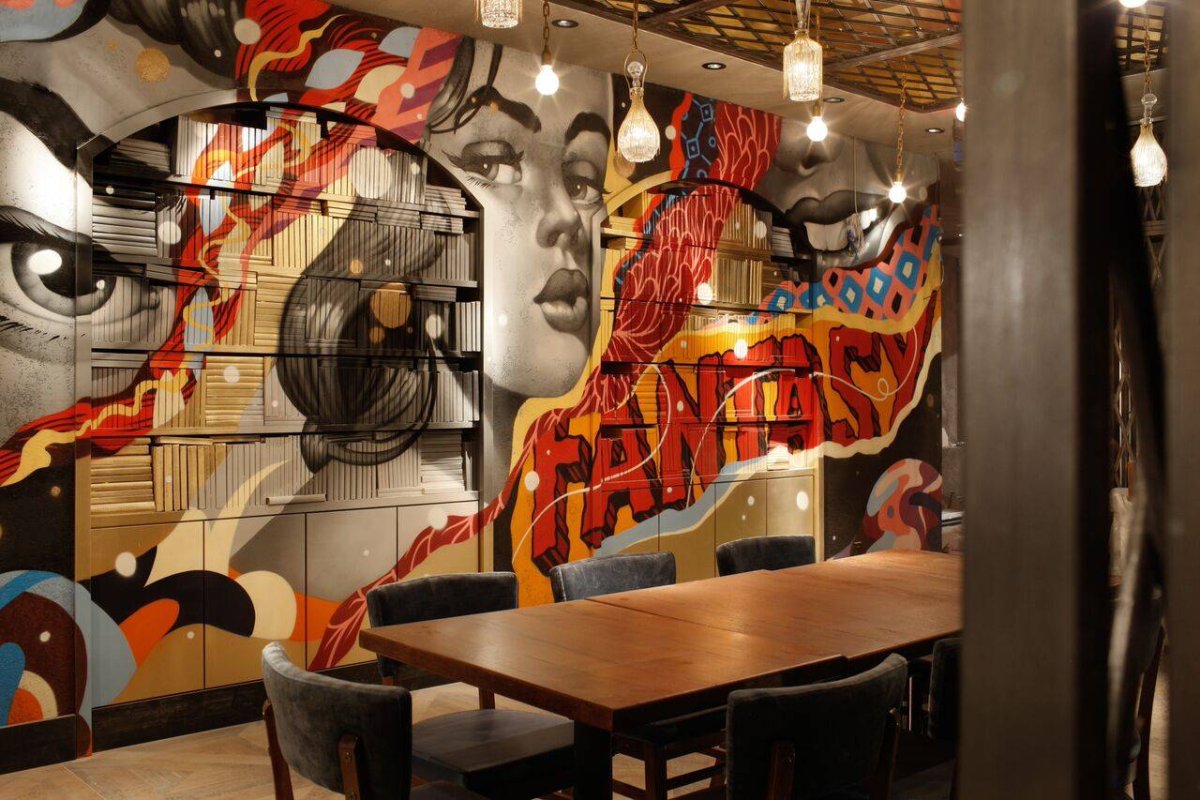 Интерьер ресторана «Моондзун»