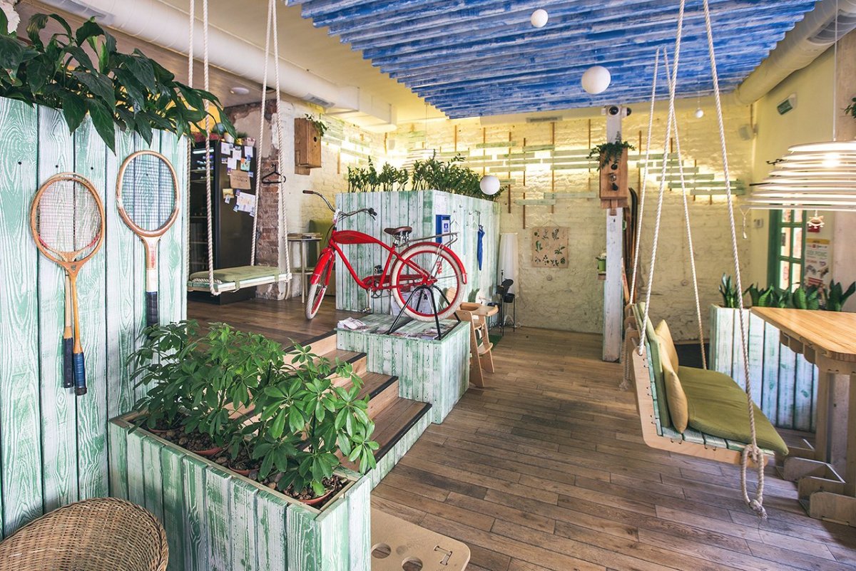 Стильный интерьер ресторана