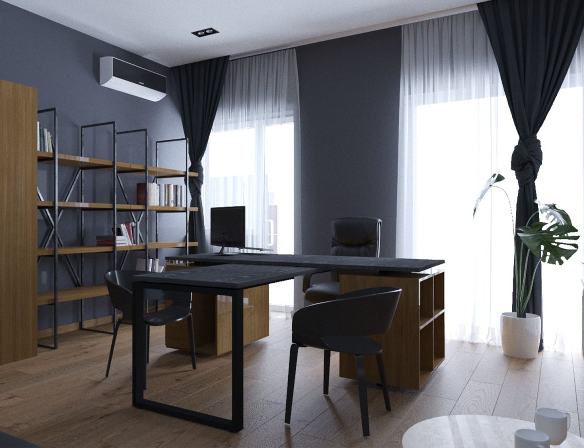 Офис в стиле функционализм