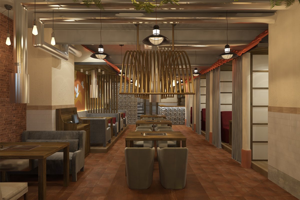 Бадди кафе интерьер