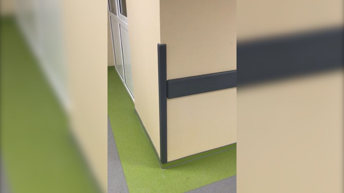 Отбойная доска HPL панель алюминиевый профиль