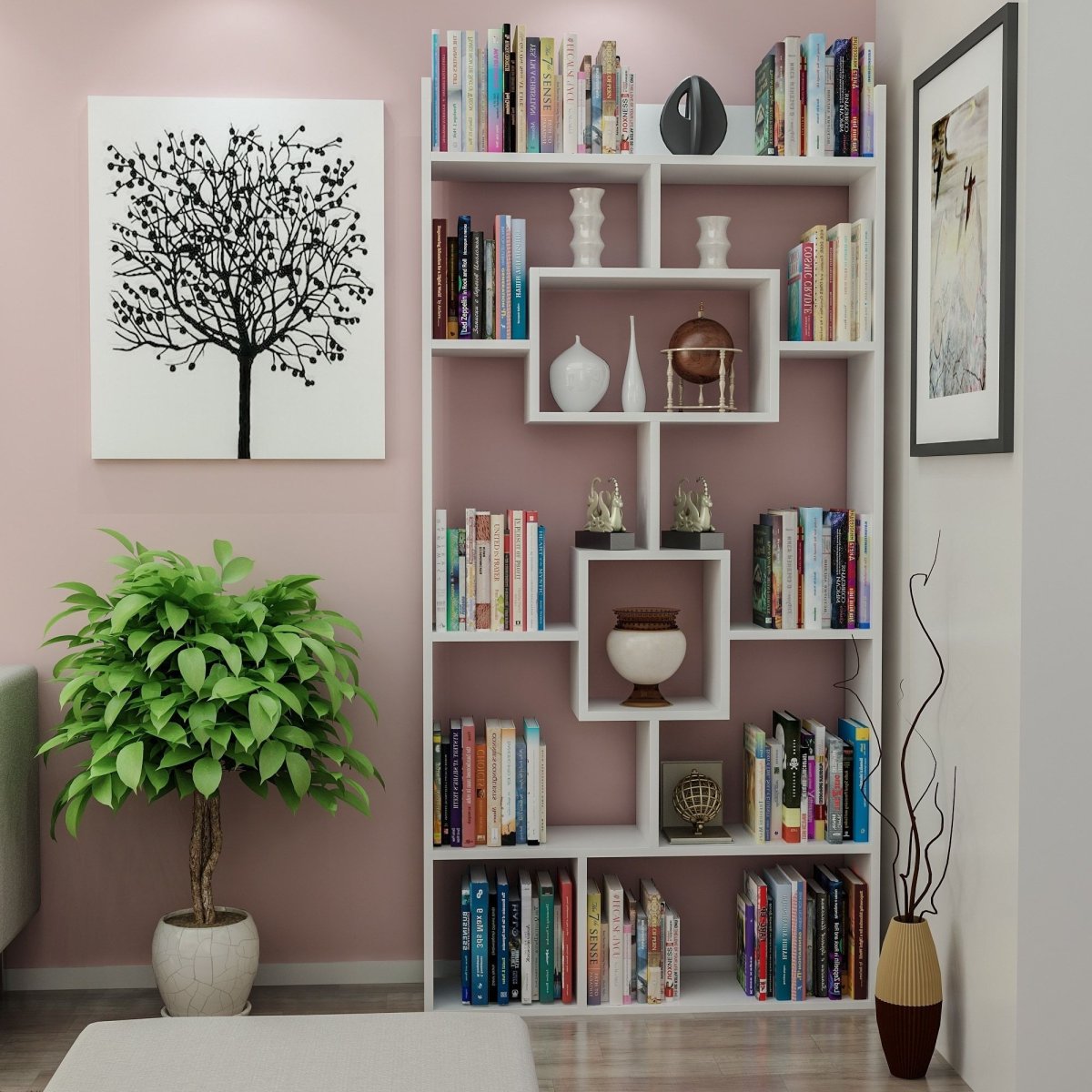 Необычная полка для книг