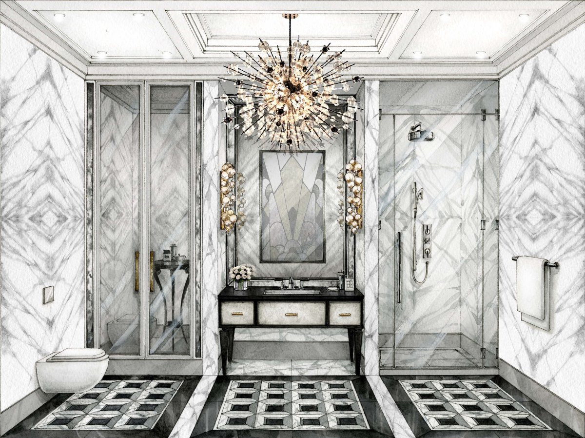 Фор эскизы интерьера