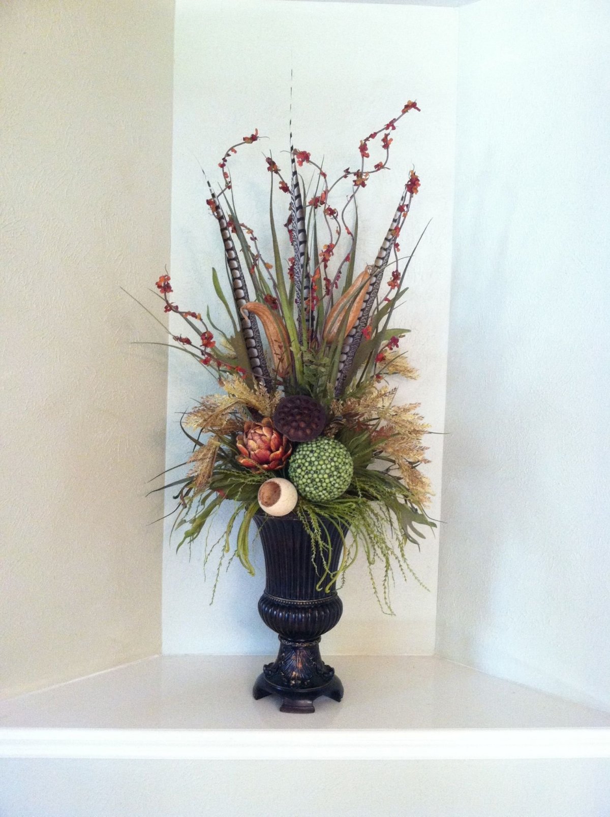 Модные сухоцветы 2021 в интерьере