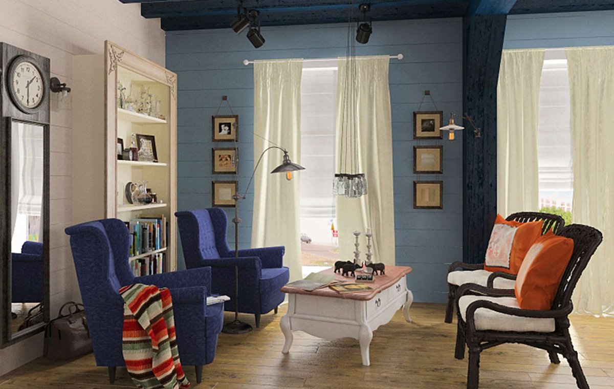 Tikkurila зеленый имитация бруса