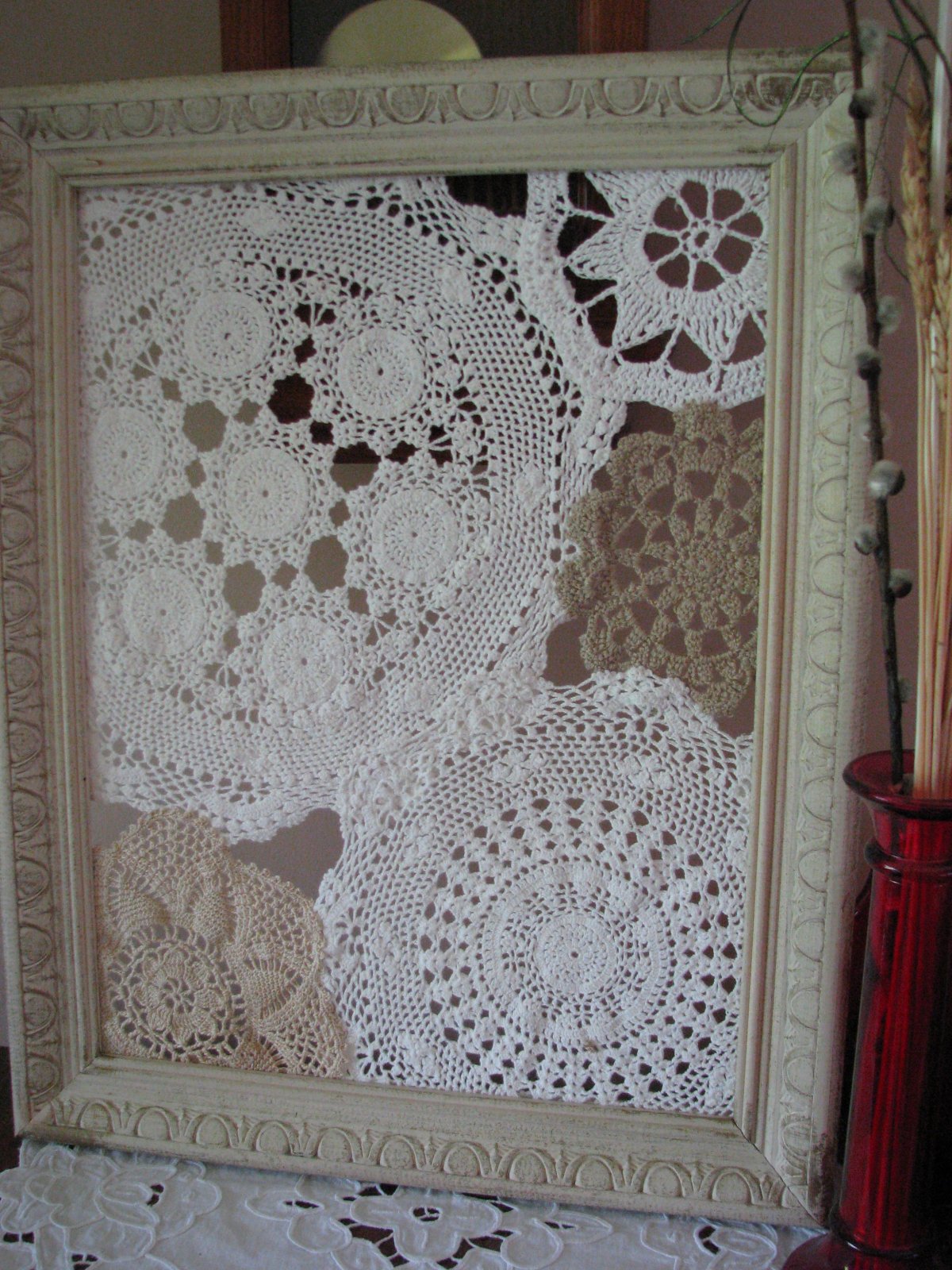 Вязаный декор в интерьере