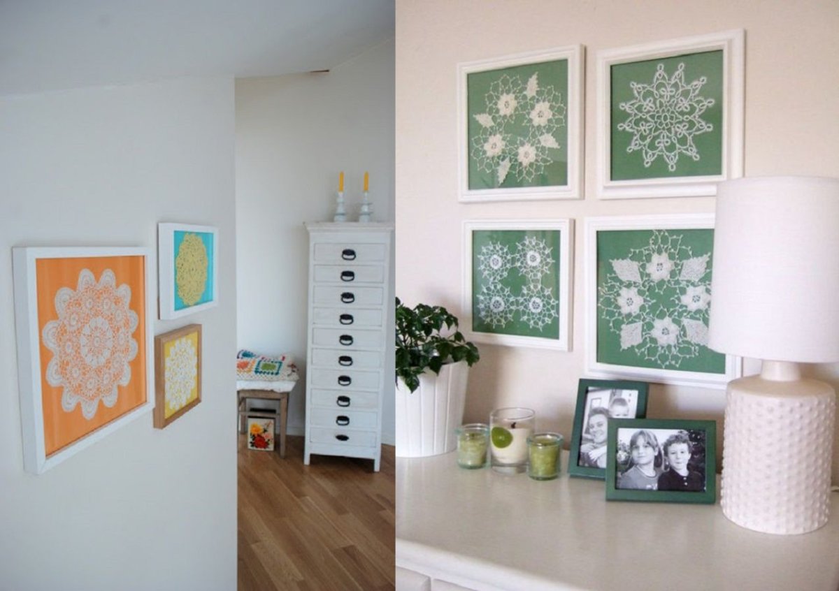 Салфетки крючком